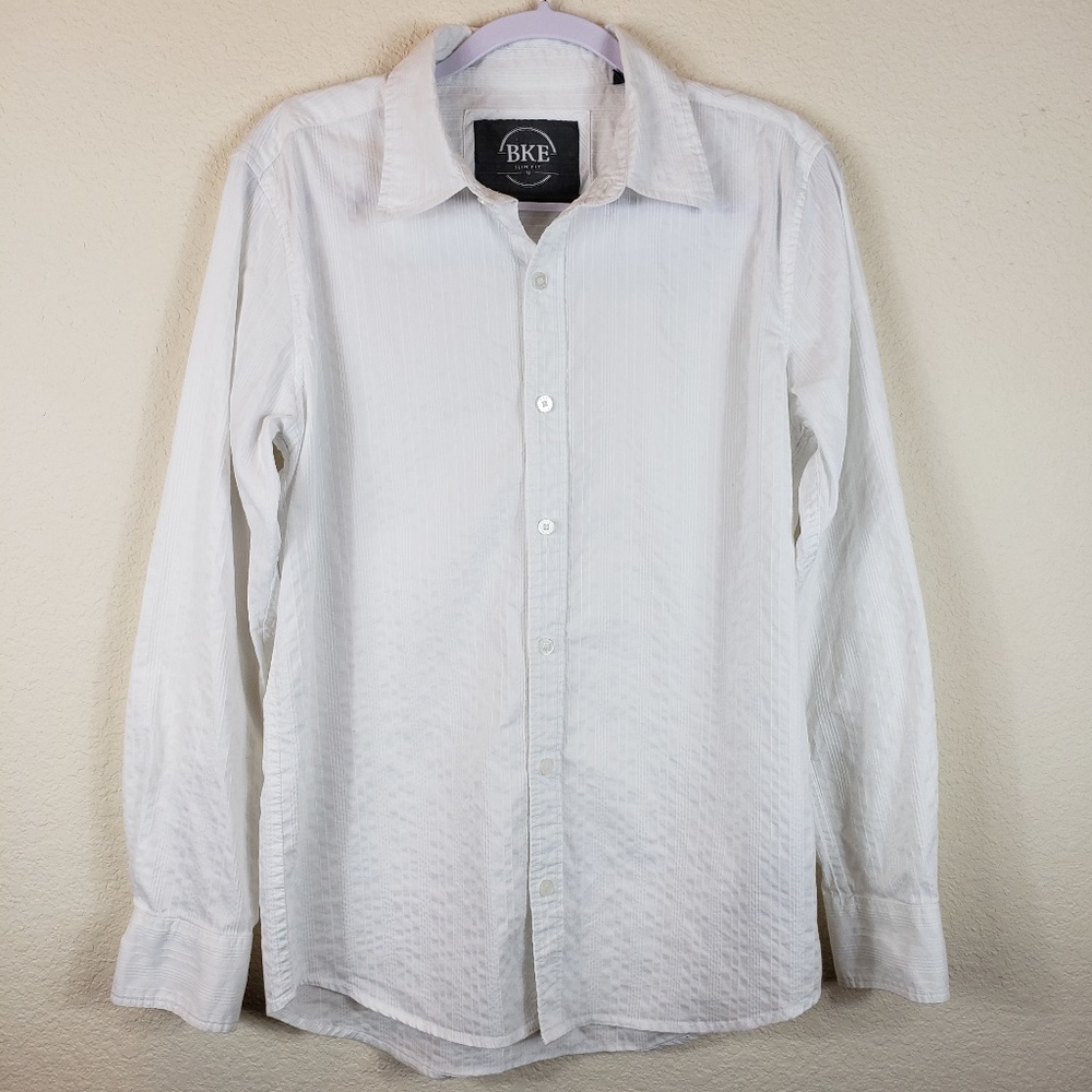 BKE Long Sleeve Shirt Slim Fit Medium